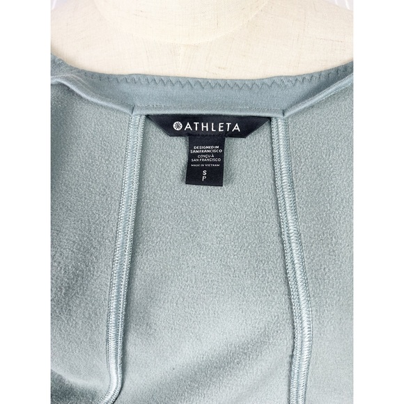 ATHLETA MOTO JACKET, Full Zip in Minimalistic Gray. - Picture 6 of 10